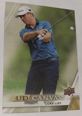 2024 Upper Deck Golf Luke List UD Canvas #C-18 Vanderbilt Born Seattle - Image 1 of 4