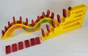 Vintage Pressman Domino Rally Camel Back Humps & Stair Zig Zag Ball Maze w/ Ball - Picture 1 of 11