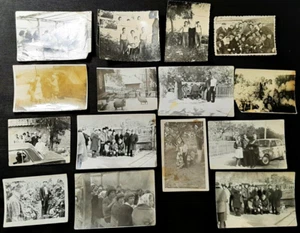Old 16 Soviet photographs of the people Soviet Union USSR Ukrainian village - Picture 1 of 24