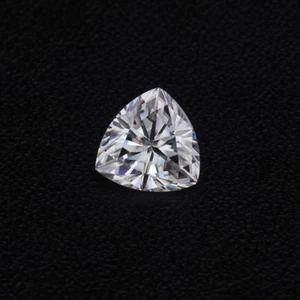 Trillion Cut 6.5x6.5mm Genuine Loose Moissanite stone DEF VVS  Moissanite   - Picture 1 of 7