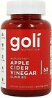 Goli Apple Cider Vinegar Gummies - 60 Count - Organic Vegan Weight Loss Vitamins