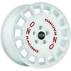 ALUFELGE OZ RACING RALLY RACING FUR SKODA OCTAVIA 7X17 5X100 RACE WHITE RED 3T4