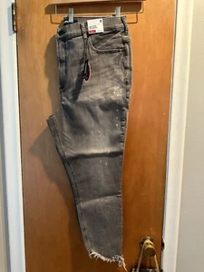 Express Ankle Legging Super High Rise Denim Perfect Stretch Gray Denim - Bild 1 von 4