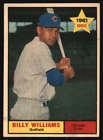 1961 Topps #141 Billy Williams EX+ RC Rookie Cubs 569723