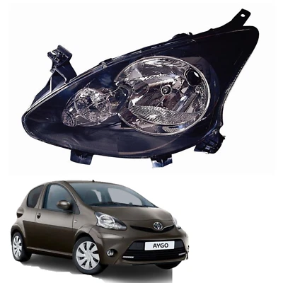 Kit Proiettori Fari Anteriori Dx Sx Depo Toyota Aygo Dal 2005 al 2014 - Bild 1 von 4