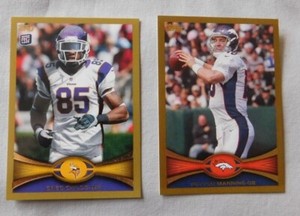 2012 Topps Gold Football Card /2012 Pick one
