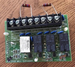 ESL-2500 FIRE ALARM BELL EXPANDER 60821533 Rev. A - Picture 1 of 5