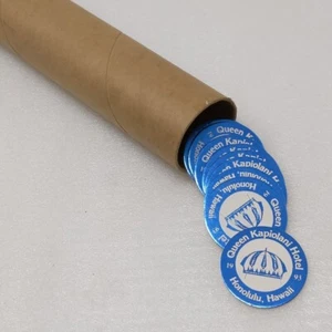 Vintage Tube Over 300 Queen Kapiolani Hotel Hawaii Slammer Pog Milk Cap Huge NEW - Picture 1 of 4