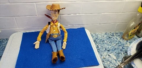 Vintage 1995 Toy Story Woody 11" Figure Doll Disney/Pixar Burger King Cover