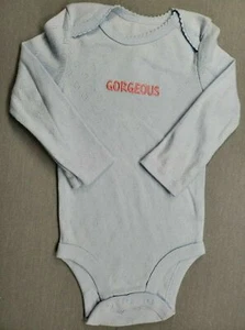 Baby Girl Nwot Koala Baby 3-6 Month Periwinkle Gorgeous L/S Bodysuit - Picture 1 of 2