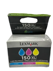 New LexMark S315 S4515 S515 PRO715 PRO910 PRO915 150XL 3 Ink MultiPack 14N1807 - Picture 1 of 7