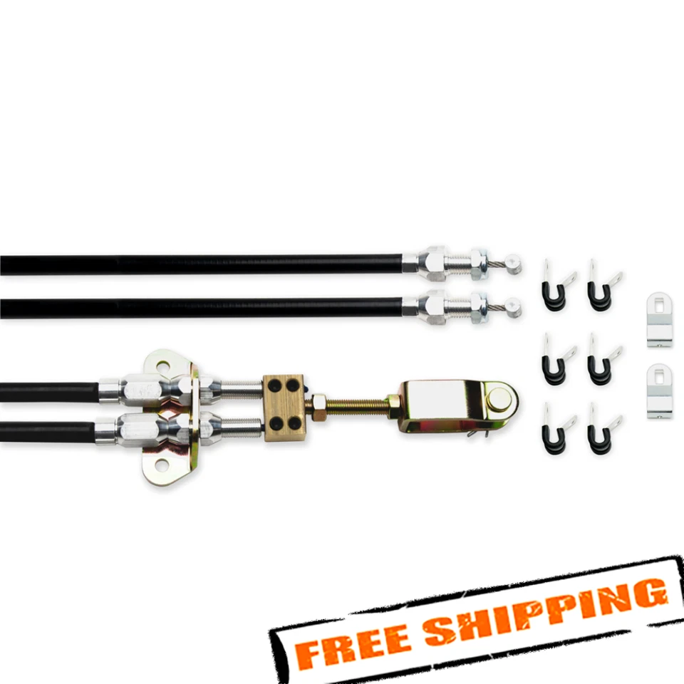 Wilwood 330-9371 Parking Brake Cable Kit, Emergency - Image 1 of 4