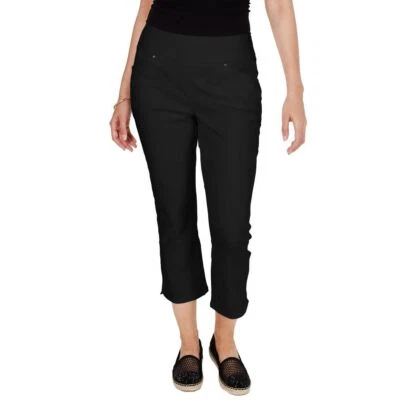 INC NUEVO Pantalones ajustados recortados de tiro medio curvilíneos para mujer TEDO Foto 1 de 2