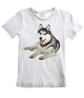 Siberian Husky Niños Camiseta - Perro Perros Mascota Sibe - Siglos 3A 12