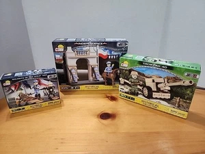 COBI Lot Of 3 Soldiers of The Great War #2051 Independence #2980 Pak 40 #2252 - Picture 1 of 8