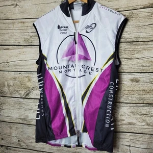 Pactimo Cycling Jersey Mens Full Zip Short Sleeve Size Large NWT - Picture 1 of 8