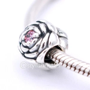 Auténtico Pandora Floreciente Rosa Dije - 790575CZS - Imagen 1 de 12