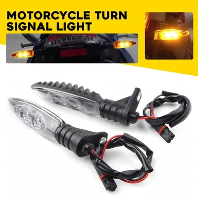 2X Indicador de señal de giro luz intermitente ámbar 12V para BMW S1000R S1000XR S1000RR Foto 1 de 4