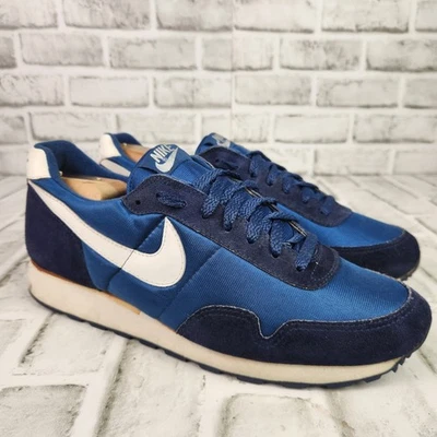 Tenis para correr Nike Air Pegasus de colección años 80 para hombre talla 9,5 azul gamuza nailon 870204 Foto 1 de 4