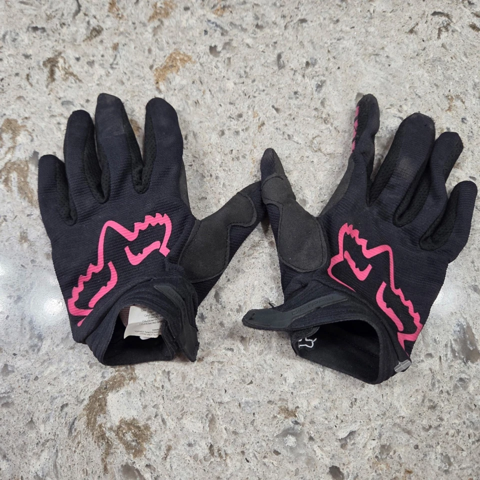 Fox Racing Dirtpaw Gloves Women's Size Small Pink and Black Motocross BMX MTB - Image 1 of 4