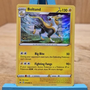 Boltund 75/202 Schwert & Schild Base Set Pokemon Karte TCG - Bild 1 von 2
