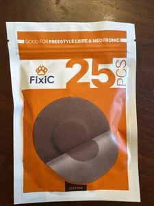 FixiC Adhesive Patch 25 PCS Coffee Color - Picture 1 of 5