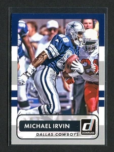 2015 Panini Donruss - #184 Michael Irvin [Base] Dallas Cowboys HOF - Picture 1 of 2