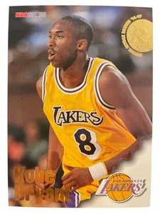 1996-97 NBA Hoops Kobe Bryant Rookie Card #281 Lakers - Picture 1 of 2