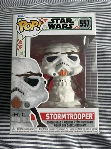Funko Pop! Star Wars Snowman Stormtrooper #557 Collectible Figure - Picture 1 of 5