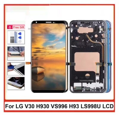 For LG V30 H930 H31 H32 VS996 OLED LCD Display Touch Screen Digitizer Assembly  - Image 1 of 3