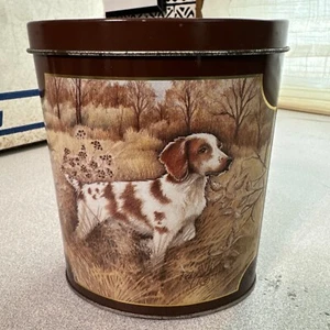 Vintage Keller Charles Tin Springer Spaniel Design By Jamie Gardner Rehfeld - Picture 1 of 7
