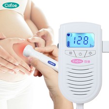 Fetal Doppler Heartbeat Detector Baby Care No Radiation  Household Portable