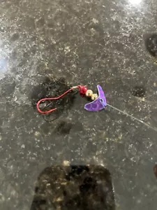 Impianto da pesca Macks Smile Blade Slow Death Spinner #4 gambo 14# monofilamento - Foto 1 di 45