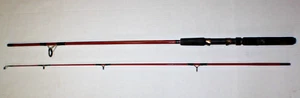 NICE SILSTAR GLASS CLASSIC 200-66SP 6'6" 2PC Graphite Spinning Rod W/ PVC Case - Picture 1 of 3