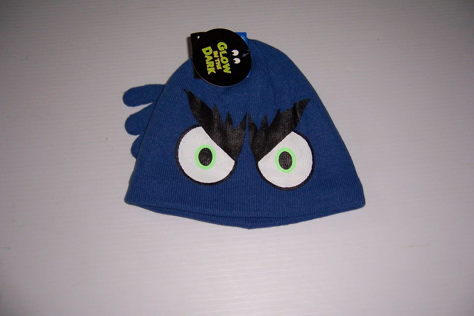 JUEGO DE GORRO Y GUANTE JOE BOXER NIÑO AZUL BRILLO EN LA OSCURIDAD INVIERNO L/XL ¡NUEVO CON ETIQUETAS! Foto 1 de 2