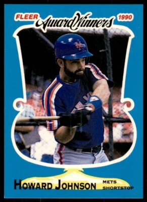 1990 Fleer Award Winners Howard Johnson New York Mets #20 - Image 1 of 2