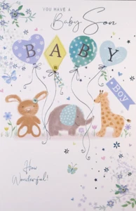 Tarjeta bebé niño recién nacido bebé hijo (#31270) - Imagen 1 de 2