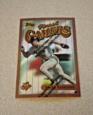 1996 Topps Finest Gamers Refractor #45 Brady Anderson Baltimore Orioles