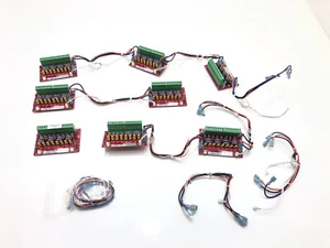 Lot (8) LifeSafety Power A02-001 D8 8-Output Power Distribution Module w Harness - Picture 1 of 5