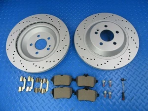 Pastillas y rotores traseros Mercedes Clase S S550 S550e TopEuro #9239 - Imagen 1 de 9