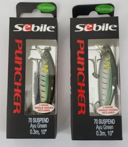 SEBILE PUNCHER PCH-070-SU-AYU 1/4OZ 1443203 AYU BM8203 (LOT OF 2) - Picture 1 of 1