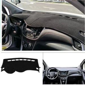 For Chevrolet Trax 2017-2021 black Dashboard Cover Dashmat Dash Anti-Sun Mat Pad - Foto 1 di 9
