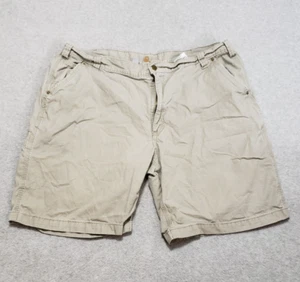 Pantalones Cortos Carhartt Para Hombre 42 Calce Relajado Kahki 100% Algodón Ropa de Trabajo - Imagen 1 de 17
