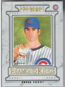 MARK PRIOR - # 8/10 - PRESS PROOF - 2004 Donruss Press Proofs Black #22 DK - Picture 1 of 2