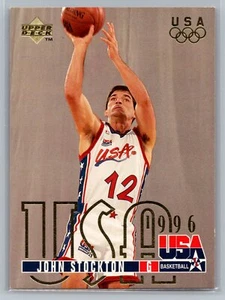 1995-96 Upper Deck John Stockton #325 USA - Picture 1 of 2