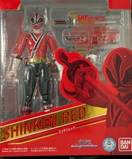 Shinkenger Shinken Red S.H. Figurarts Figure Samurai Power Rangers Bandai Japan