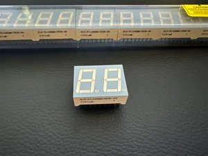 ELD-511USOWA EVERLIGHT 7 Segment 2-Digit LED Display 0.56" Reddish Orange 18-DIP - Picture 1 of 7