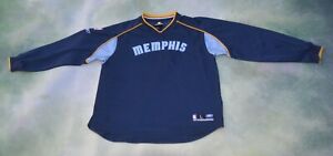 Vintage Reebok NBA Memphis Grizzlies Long Sleeve Shirt Size Youth L (14-16).