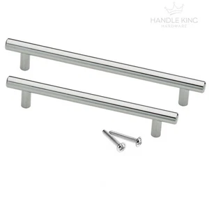 T Bar Cabinet Handle Polished Chrome Finish - Picture 1 of 1