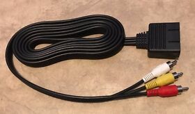 A/V Composite video Cable for Atari Jaguar system 6' length NEW